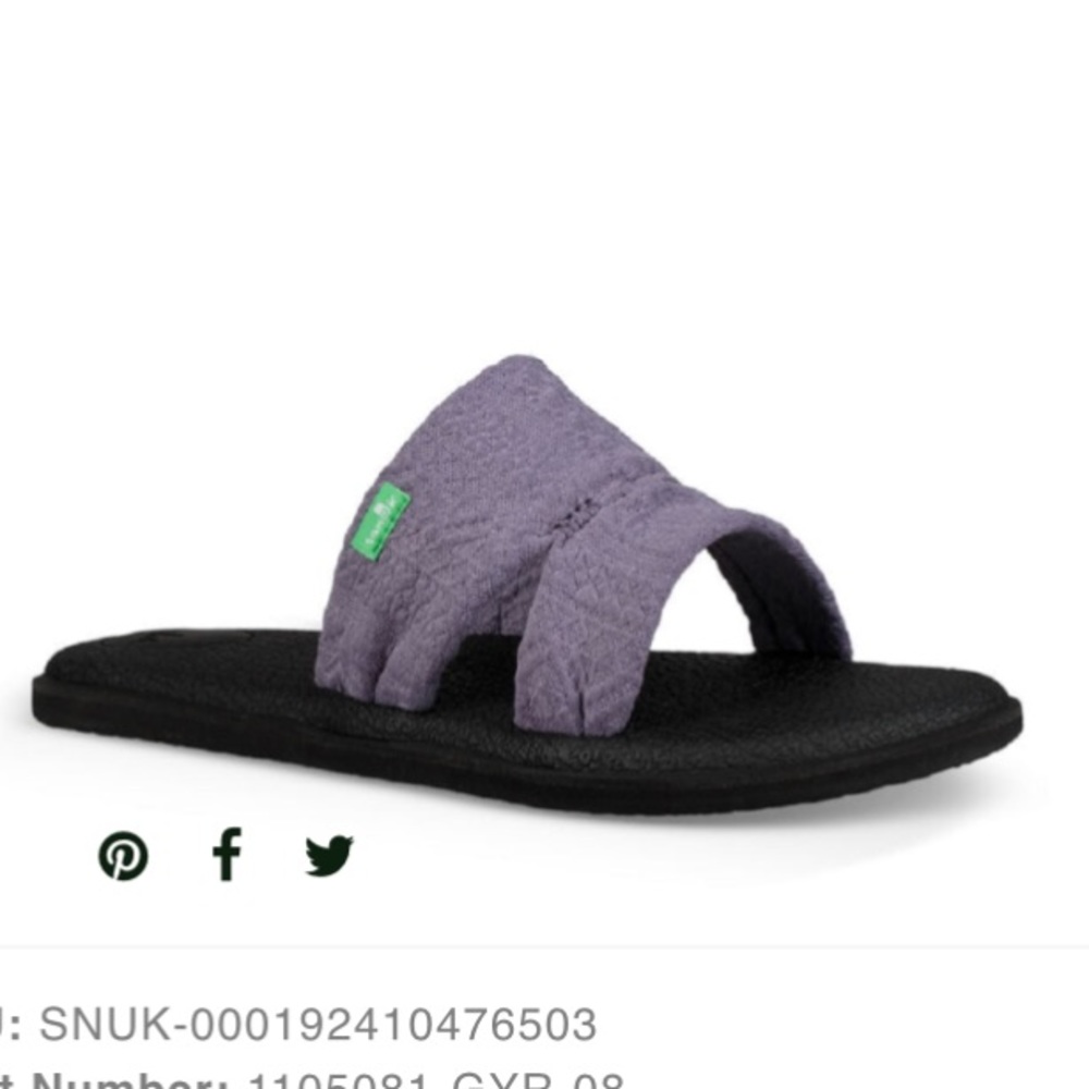 Never Worn Sanuk Yoga Mat Capri Sandal
